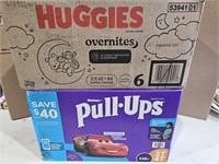 HUGGIES Overnites & Pull-Ups Diapers