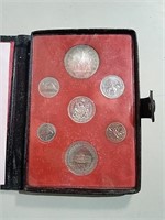 1973 Canada Double Struck Set Of Coinage