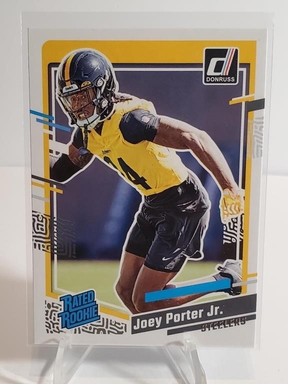 2023 Donruss Rated Rookie Joey Porter Jr. RC