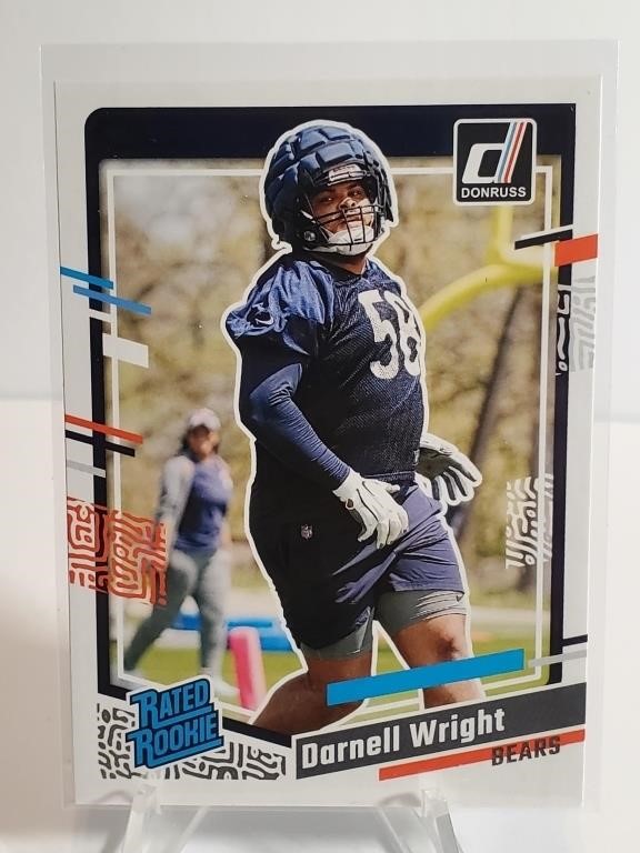 2023 Donruss Rated Rookie Darnell Wright RC