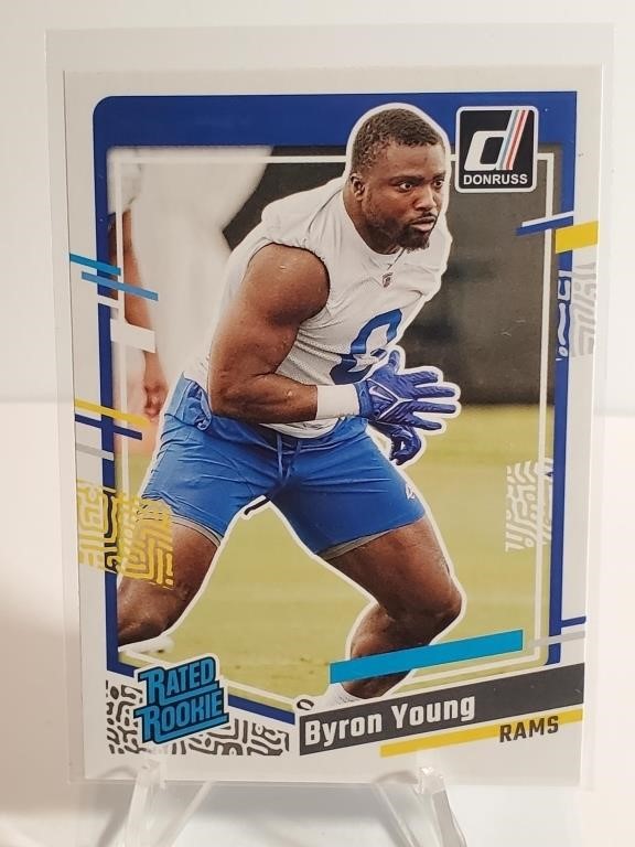 2023 Donruss Rated Rookie Byron Young RC