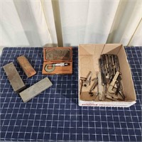 S2 Machinist tools: Mitutoyo Mic, drills, stones,