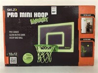 SKLZ PRO GLOW IN THE DARK MINI HOOP AND BALL