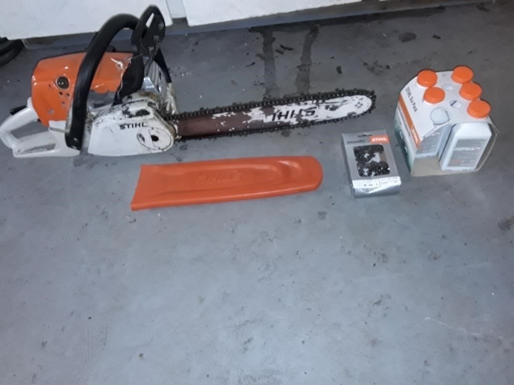 Stihl Chainsaw M5251c Chainsaw Chain, Engine | Great Property Auctions
