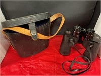 Fujica featherweight binoculars with case