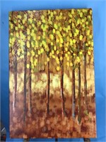 Forest on canvas