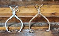Two Pair of Vintage Ice Tongs
