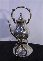 Rogers Silverplate Teapot with Warming Stand