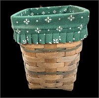 6.5 “ x 8.5 “ Lined Hand Woven Longaberger