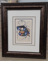 Cecil Young fox signed Primt "Joyous Motherhood"