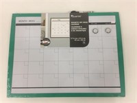 New Quartet Magnetic Dry Erase Calendar