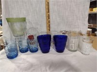 Mixed MCM Glassware/Disney Glasses Lot
