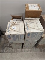 Several Boxes of Ceramic Tiles Whitish Color