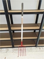 Red Painted Pitch Fork