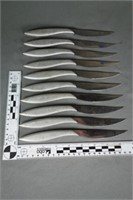 Set of 10 John Primble table knives