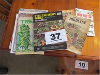 OUTDOOR RELATED MAGAZINES & BOOKS