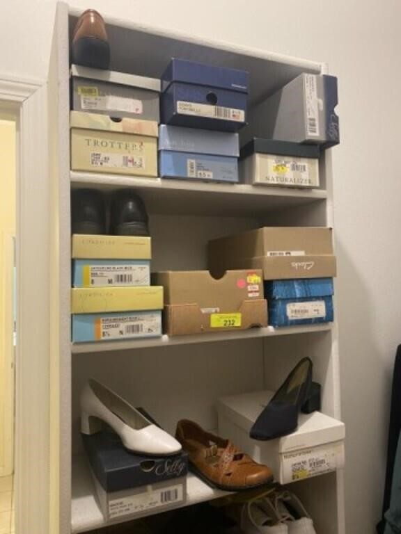 Women's Shoes Size 8/81/2 Top 3 Shelves closet