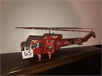 Helicopter out of Coca-Cola