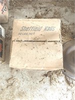 50 lb box of Sheffield nails