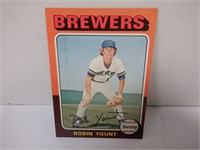 1975 TOPPS ROBIN YOUNT #223 ROOKIE