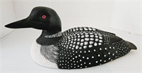 AB Signed Resin Loon Duck Decor