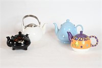 Vintage Teapots - Hitkari, Redware, Looney Tunes