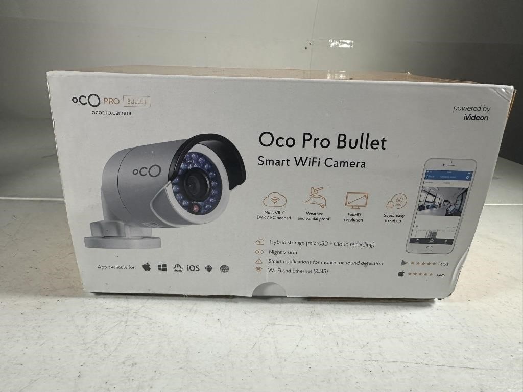 OCO PRO BULLET CAMERA - SMART WIFI