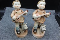 PAIR Vintage Japanese Hummel's/Young Musicians