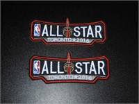 2 2016 NBA Toronto Raptors All Star Patches