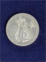 Silvertown .999 Fine Silver Liberty/Eagle Coin