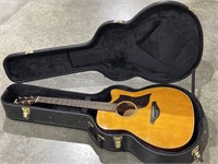 Yamaha A1M Folk Cutaway Acoustic-Electric Guitar