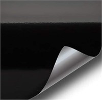 Black Vinyl Wrap Sheet (25ft x 5ft)