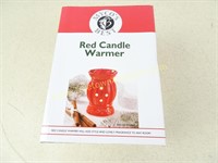 Red Candle Warmer