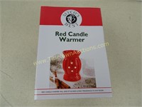 Red Candle Warmer