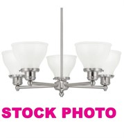 Capital  Lighting 4555BN-128 5-light chandelier,