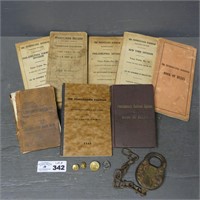 Pennsylvania Railroad Lock & Time Table Books