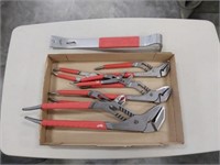assortment of milwaukee wrenches