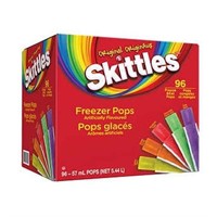 96-Pk Skittles Freezer Pops