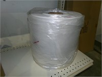 Large roll of plastic