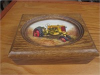minneapolis moline wood box