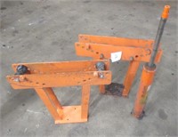 (2) Central hydraulics #32888 12-ton pipe benders