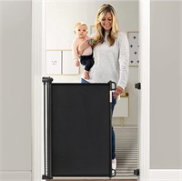 Momcozy 33" Tall Retractable Baby Gate up to 55"w
