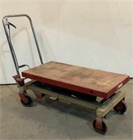 Rolling Hydraulic Lift Cart