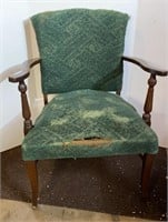 Antique Wooden & Upholstery Chair