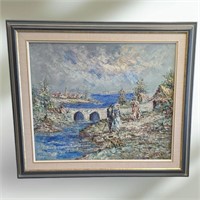 Signed Marie Charlot Framed Artwork