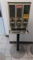 3 Unit Candy Dispenser on Pedestal 17x17x46