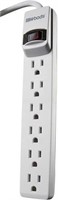Woods 41434 Power Strip with 6 Outlets and