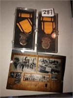Medals and picture