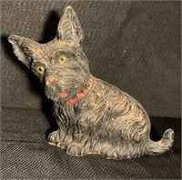 Vintage "Syroco" Scottie Dog Figure