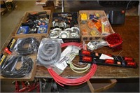 Trailers wiring supplies: cleats, plugs, sockets,